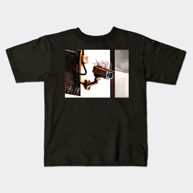 The Security Camera Kids T-Shirt by PictureNZ